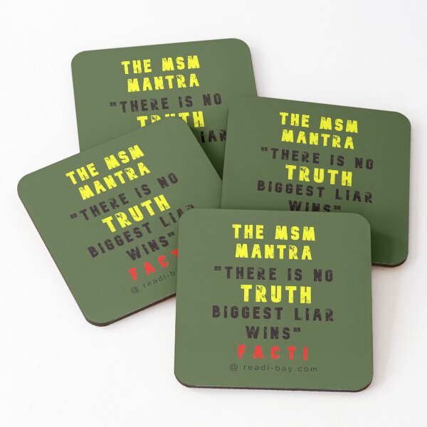 Item preview, The MSM Mantra - No Truth - Only Lies designed and sold by AlienAlmanac.