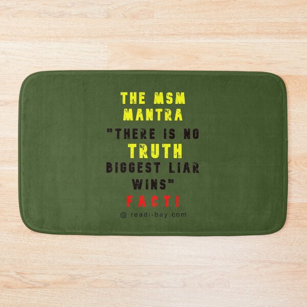 Item preview, The MSM Mantra - No Truth - Only Lies designed and sold by AlienAlmanac.