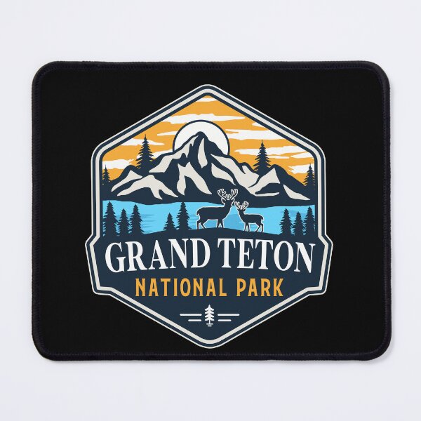 Item preview, Grand Teton National Park designed and sold by graphic-map.