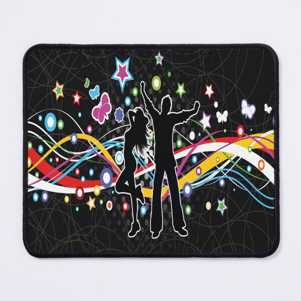 Item preview, silhouettes of people dancing designed and sold by wafa80.