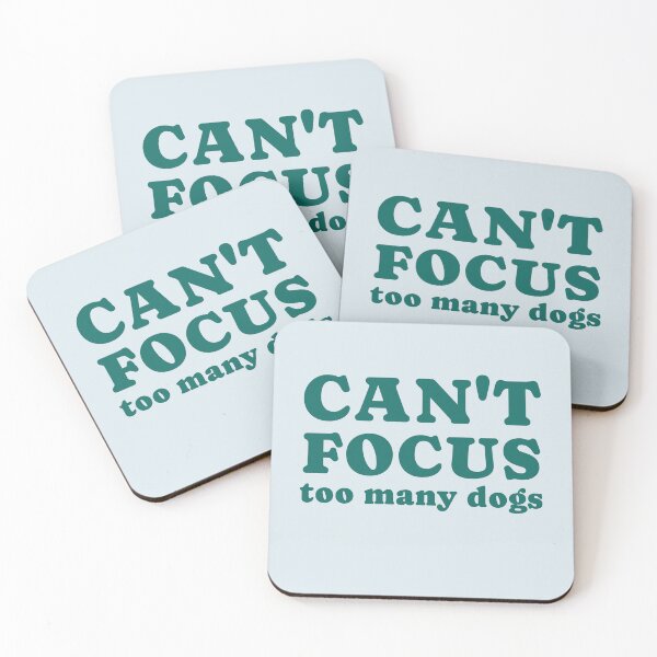 Item preview, dog distraction, can't focus  too many dogs designed and sold by merialnam.