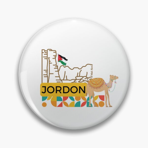 Item preview, Jordan Adventure: Wadi Rum & Mosaic Magic Vintage Travel designed and sold by Dikshant Goyal.
