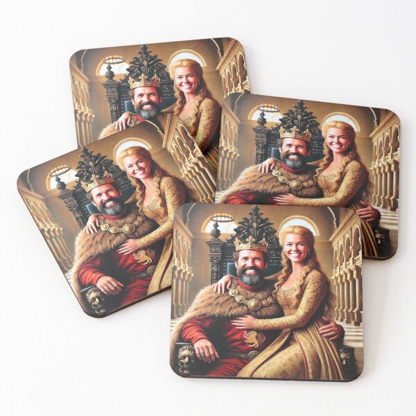 Item preview, Funny Royal Portrait Model 020, King and his Queen designed and sold by Devaland13.