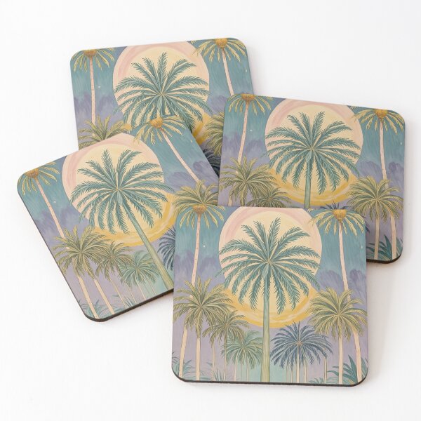 Item preview, Moonlit Palms designed and sold by Lizetteh.