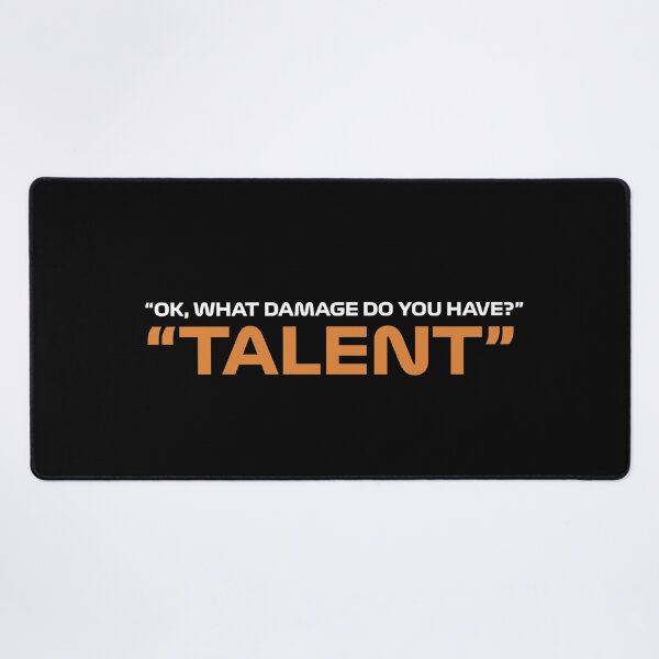 Item preview, Team Radio: "ok, what damage do you have?" "talent" designed and sold by bbeatrice.