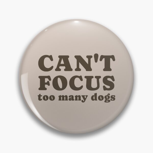 Item preview, dog distraction, can't focus  too many dogs designed and sold by merialnam.