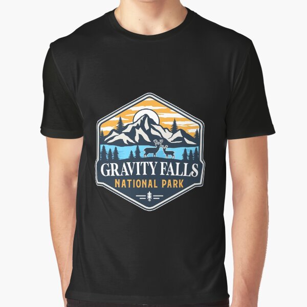 Artikel-Vorschau von Gravity Falls Nationalpark, designt und verkauft von graphic-map.