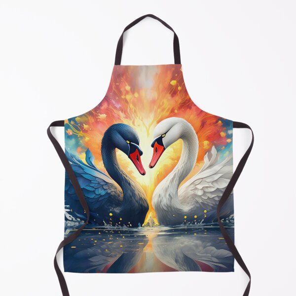 Item preview, Black and White Swan designed and sold by rainsdesigns.