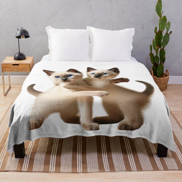 Item preview, Siamese Kittens Playing designed and sold by CardsStudio.
