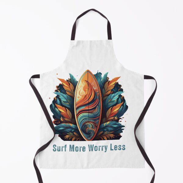 Item preview, Surf More Worry Less designed and sold by GAKStudio.