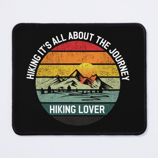 Item preview, Hiking Lover Shirt: All About The Journey - Perfect for Nature Enthusiasts designed and sold by Techflare.
