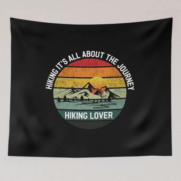 Item preview, Hiking Lover Shirt: All About The Journey - Perfect for Nature Enthusiasts designed and sold by Techflare.
