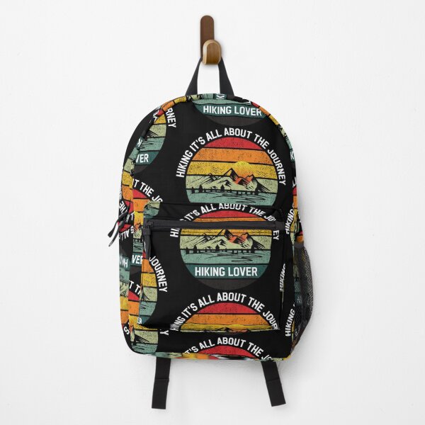 Item preview, Hiking Lover Shirt: All About The Journey - Perfect for Nature Enthusiasts designed and sold by Techflare.