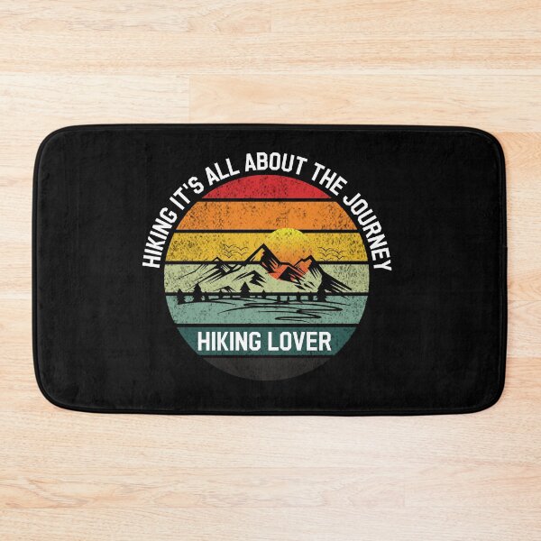 Item preview, Hiking Lover Shirt: All About The Journey - Perfect for Nature Enthusiasts designed and sold by Techflare.