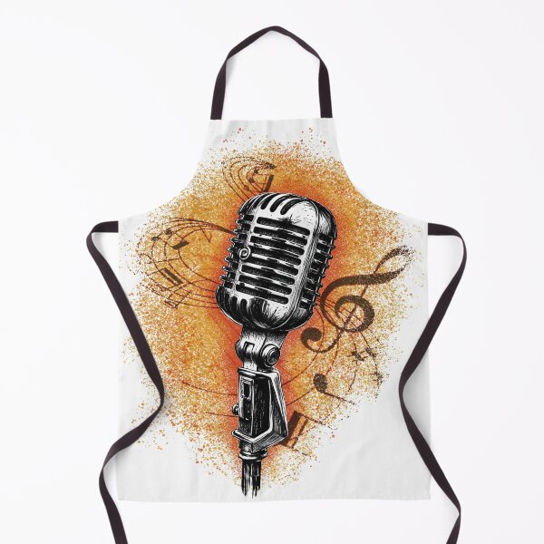 Item preview, Retro microphone  designed and sold by Petersnook.
