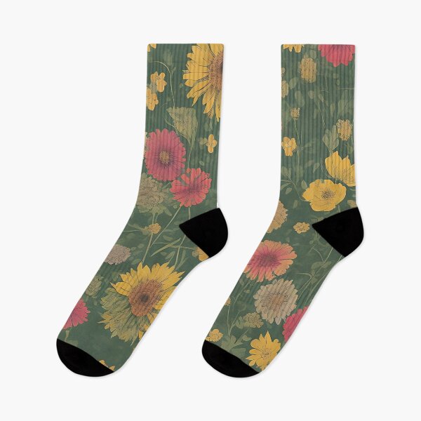Item preview, Flower Field Aesthetic Wildflowers designed and sold by MadnessEnvelope.
