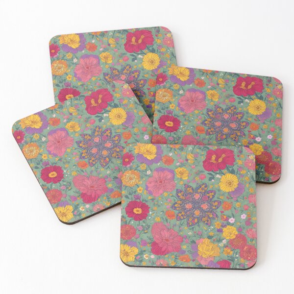 Item preview, Vintage Floral Pattern designed and sold by MadnessEnvelope.