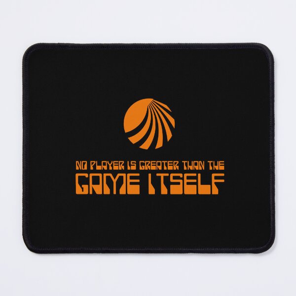 Item preview, No player is greater than the game itself - quote designed and sold by Betamax-Babylon.
