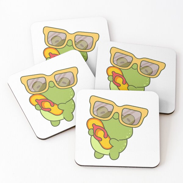 Item preview, Cartoon Beach Frog Pack designed and sold by OlyaLitvinova.