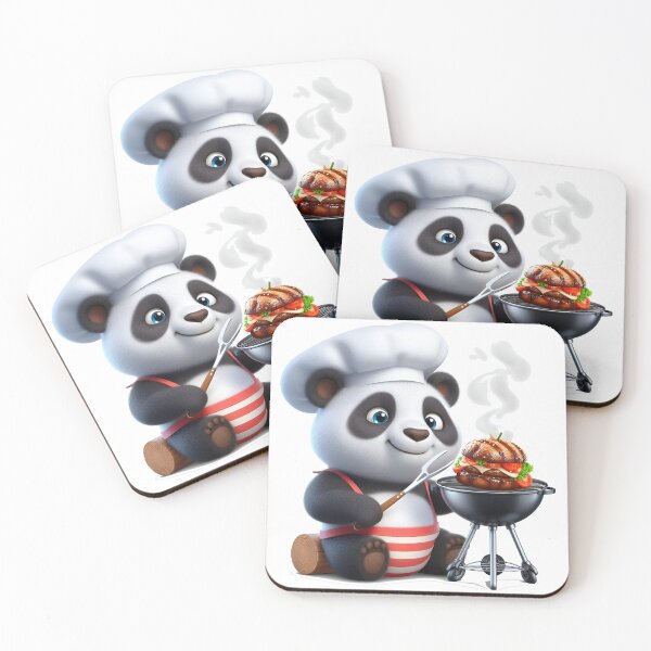 Item preview, Chef Panda: Grilling Barbecue Delight designed and sold by daruneenok.