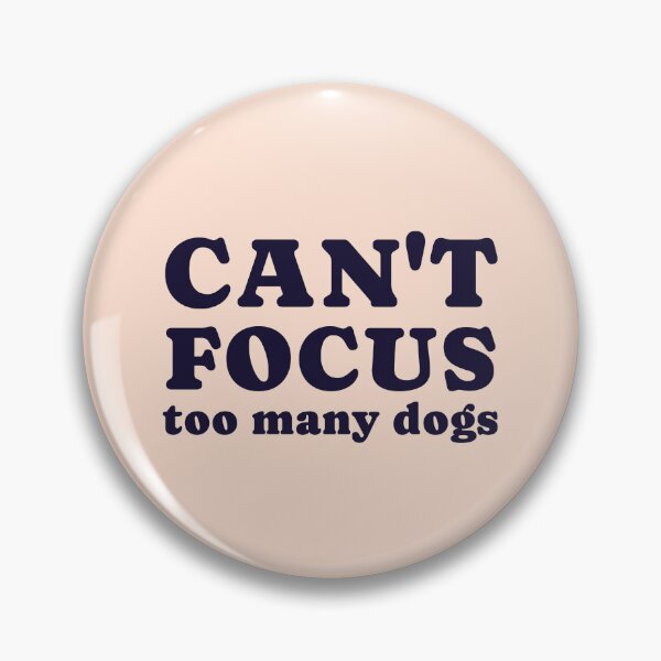 Item preview, dog distraction, can't focus  too many dogs designed and sold by merialnam.