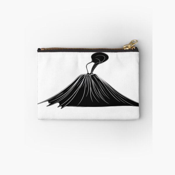 Item preview, Minimalist Monochrome Volcano Illustration designed and sold by MerchMasterPL.