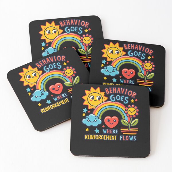 Item preview, Behavior Goes Where Reinforcement Flows Retro ABA designed and sold by Dressed For  Duty.