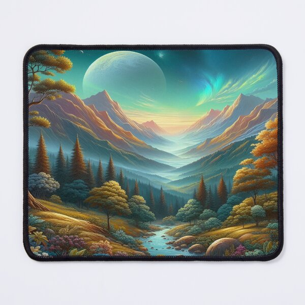 Item preview, Moonlit Mountain Serenity designed and sold by Fashiospice07.