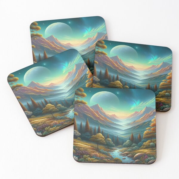 Item preview, Moonlit Mountain Serenity designed and sold by Fashiospice07.