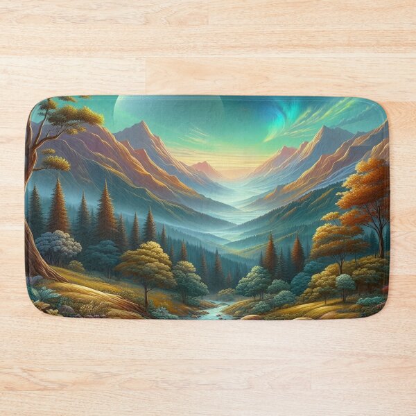 Item preview, Moonlit Mountain Serenity designed and sold by Fashiospice07.
