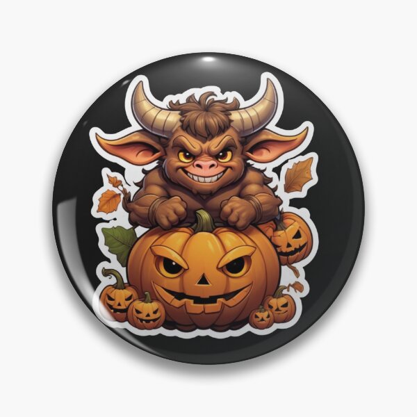 Item preview, Halloween Cartoon Minotaur designed and sold by Krieghorn.
