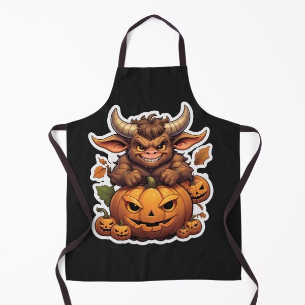 Item preview, Halloween Cartoon Minotaur designed and sold by Krieghorn.