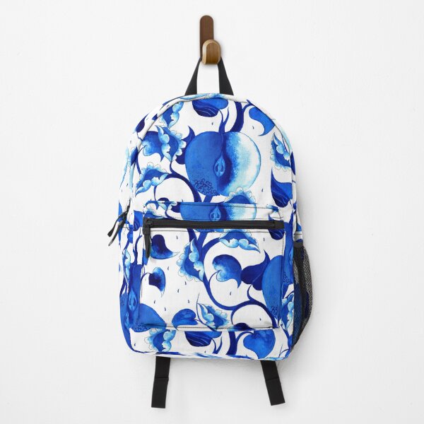 Item preview, Watercolor apples, blue on a white background designed and sold by Alex  Blud.