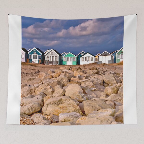 Item preview, Beach Huts Hengistbury Head Dorset England designed and sold by AndyEvansPhotos.