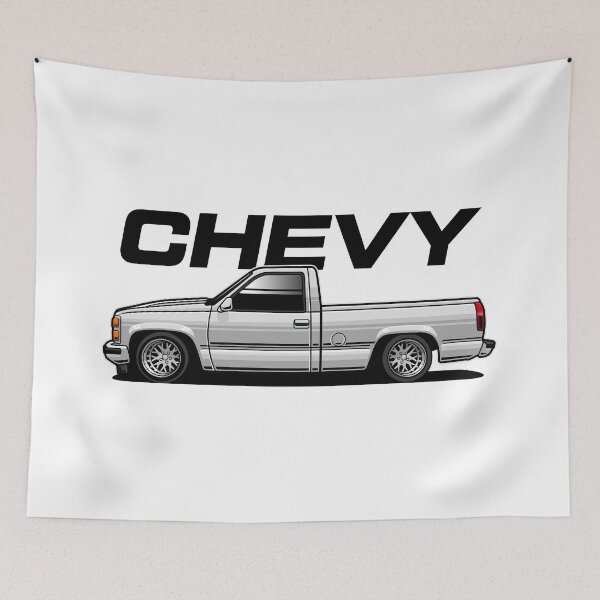 Item preview, Chevrolet C/K 1500 White designed and sold by vektoranda.