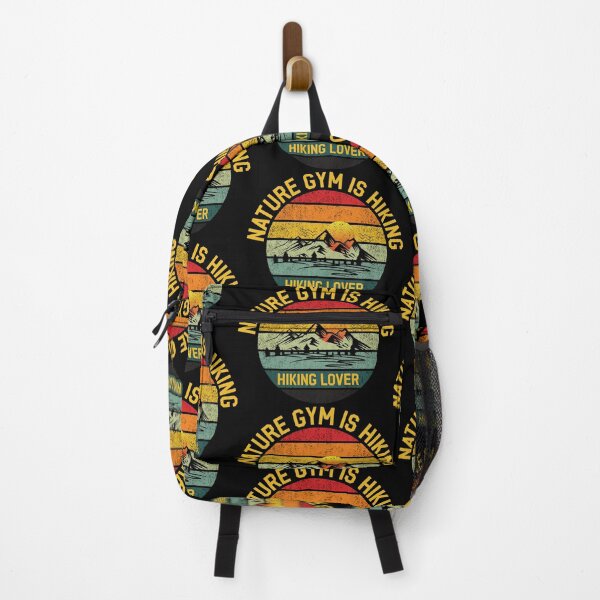 Item preview, Nature's GYM Is Hiking - Exclusive Hiking Lover T-Shirts for Outdoor Enthusiasts designed and sold by Techflare.