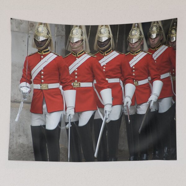 Aperçu de l'œuvre Forces armées britanniques Royal Life Guard Londres créée et vendue par HappyNouveau.
