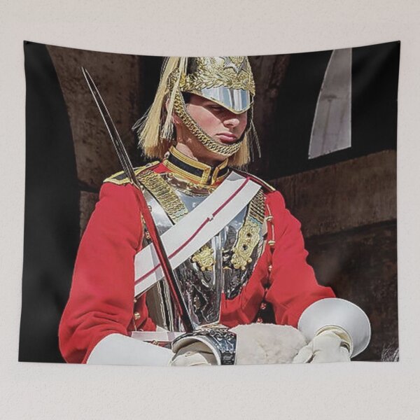 Aperçu de l'œuvre Forces armées britanniques Royal Life Guard Londres créée et vendue par HappyNouveau.