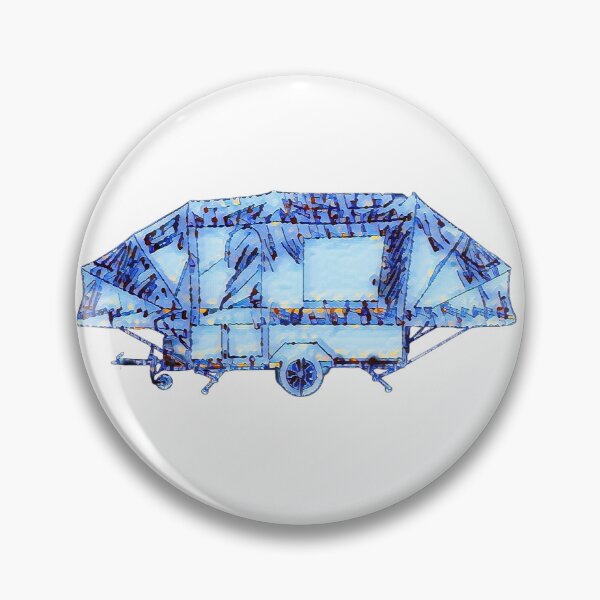 Item preview, Blue Trailer Tent designed and sold by BeccaAelishe.
