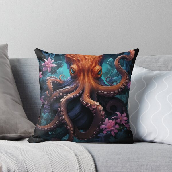 Item preview, Stylized Octopus designed and sold by AIStudioProject.