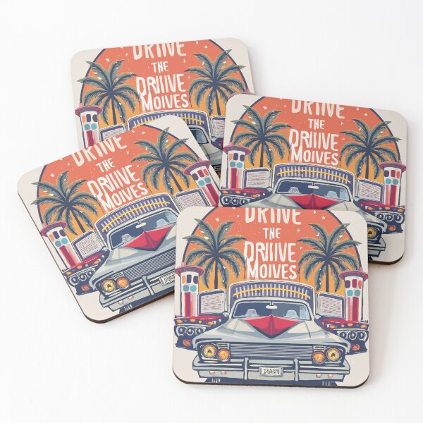 Item preview, Silver Screen Nights: Retro Drive-In Movies designed and sold by bb-15artstudio.