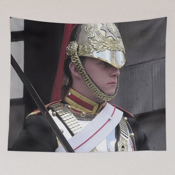 Item preview, British Armed Forces Blues & Royals Kings Guard London  designed and sold by HappyNouveau.