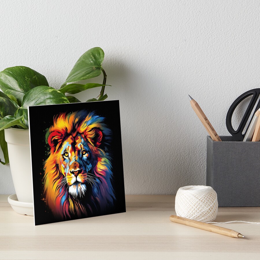 Item preview, Art Board Print designed and sold by AIStudioProject.