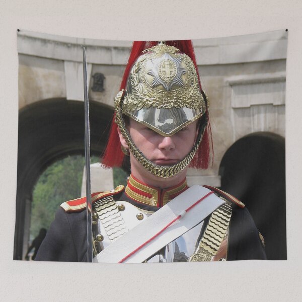 Item preview, British Armed Forces Blues & Royals Kings Guard London  designed and sold by HappyNouveau.