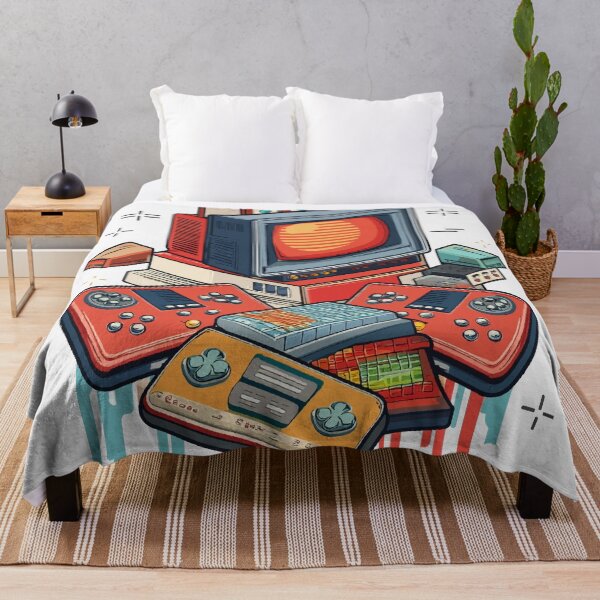 Item preview, Gaming Legends: Vintage Video Game Consoles designed and sold by bb-15artstudio.