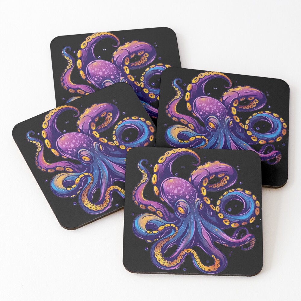 Item preview, Coasters (Set of 4) designed and sold by AIStudioProject.