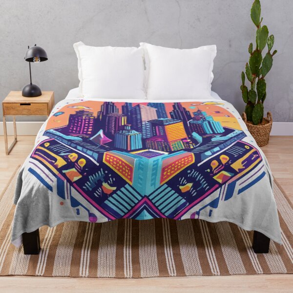 Item preview, Neon Dreams: Abstract Cyberpunk Worlds designed and sold by bb-15artstudio.