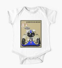 LE MANS : Vintage 1971 Auto Racing Advertising Print One Piece - Short Sleeve