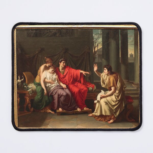 Item preview, Virgil reading the Aeneid (1790) Jean Baptiste Wicar  designed and sold by Vintage Designs +.