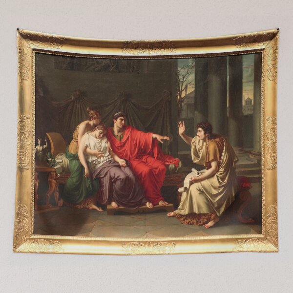 Item preview, Virgil reading the Aeneid (1790) Jean Baptiste Wicar  designed and sold by Vintage Designs +.